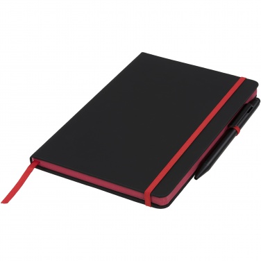 Logo trade promotional product photo of: Noir Edge medium notebook