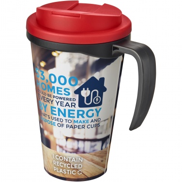 Logo trade business gifts image of: Brite-Americano® Grande 350 ml mug with spill-proof lid