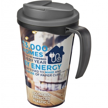 Logo trade promotional items image of: Brite-Americano® Grande 350 ml mug with spill-proof lid