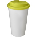 Americano® 350 ml tumbler with spill-proof lid, White / Lime