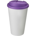 Americano® 350 ml tumbler with spill-proof lid, White / Purple