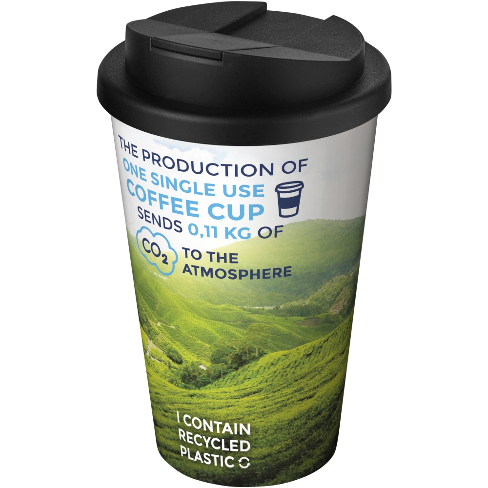 Logotrade advertising product picture of: Brite-Americano® 350 ml tumbler with spill-proof lid