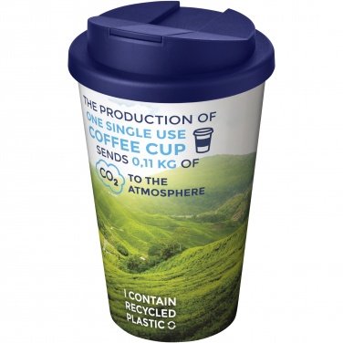 Logo trade promotional merchandise photo of: Brite-Americano® 350 ml tumbler with spill-proof lid