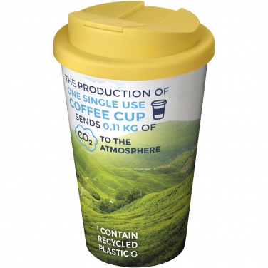 Logo trade promotional giveaways image of: Brite-Americano® 350 ml tumbler with spill-proof lid