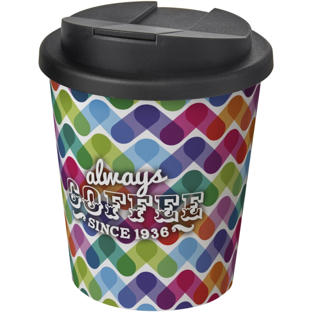 Logotrade promotional gift image of: Brite-Americano® Espresso 250 ml tumbler with spill-proof lid