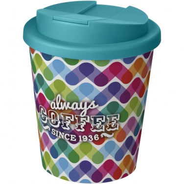 Logo trade business gifts image of: Brite-Americano® Espresso 250 ml tumbler with spill-proof lid