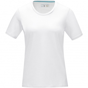 Logo trade promotional gifts picture of: Azurite short sleeve women’s organic t-shirt