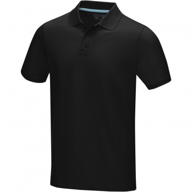 Logotrade promotional product image of: Graphite short sleeve men’s organic polo