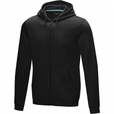 Logotrade promotional giveaway image of: Ruby men’s organic recycled full zip hoodie