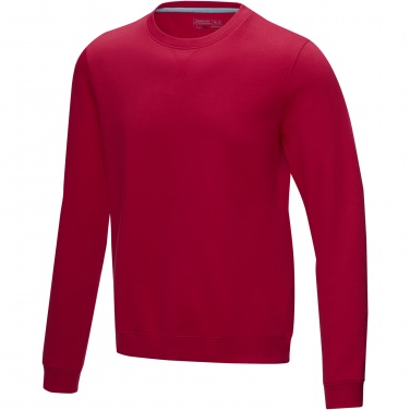 Logo trade promotional giveaways image of: Jasper men’s organic recycled crewneck sweater