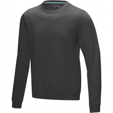 Logotrade promotional giveaway image of: Jasper men’s organic recycled crewneck sweater