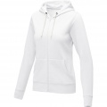 Theron women’s full zip hoodie, White