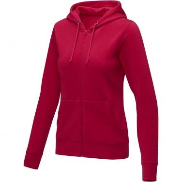 Logo trade promotional items image of: Theron women’s full zip hoodie