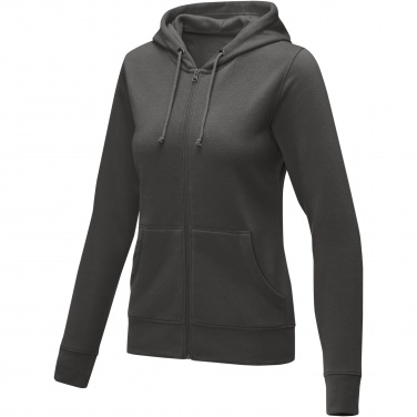 Logo trade advertising product photo of: Theron women’s full zip hoodie