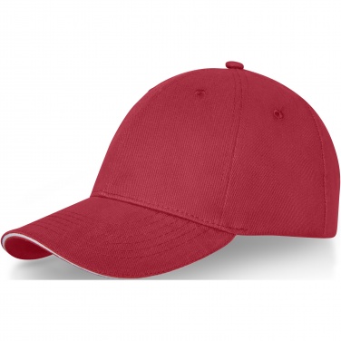 Logo trade corporate gifts picture of: Darton 6 panel sandwich cap