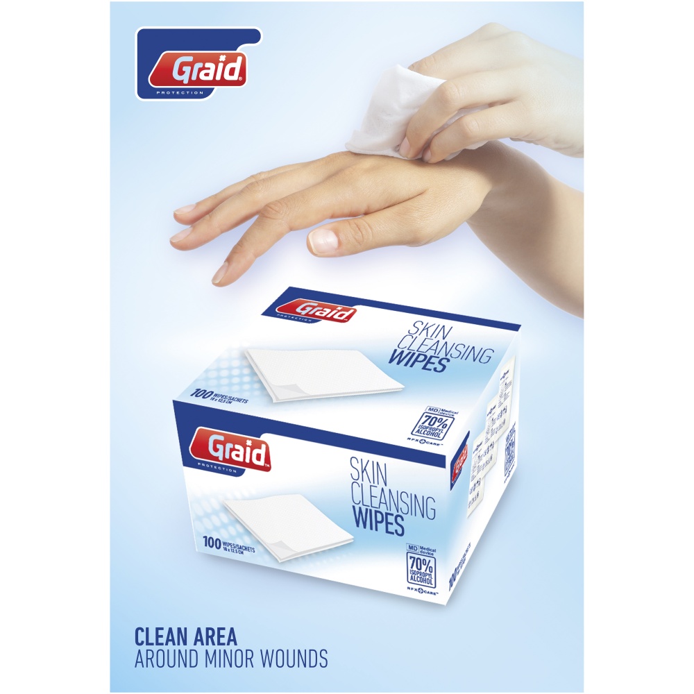 Logotrade promotional merchandise image of: Elisabeth cleansing wipes