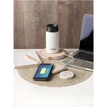 Logo trade promotional products picture of: Naka 5W wheat straw wireless charging pad