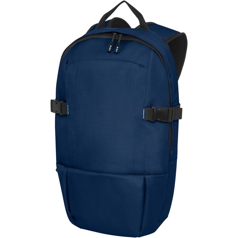 Logotrade corporate gift image of: Baikal 15" GRS RPET laptop backpack 8L