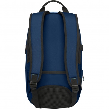 Logo trade promotional giveaway photo of: Baikal 15" GRS RPET laptop backpack 8L