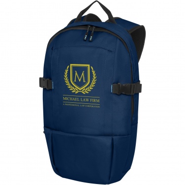 Logo trade promotional merchandise picture of: Baikal 15" GRS RPET laptop backpack 8L