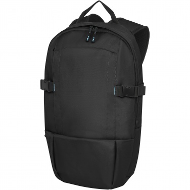 Logo trade promotional merchandise photo of: Baikal 15" GRS RPET laptop backpack 8L