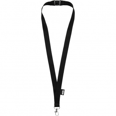 Logotrade business gifts photo of: Tom recycled PET lanyard with breakaway closure