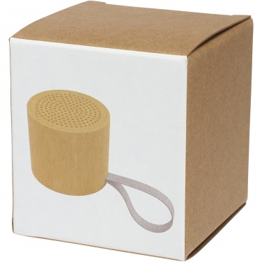 Logo trade business gift photo of: Lako bamboo Bluetooth® speaker 