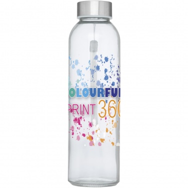 Logo trade promotional gifts image of: Bodhi 500 ml glass water bottle