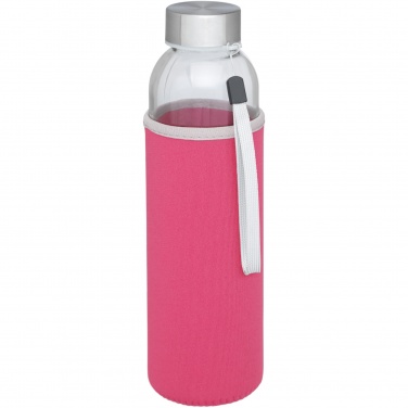 Logo trade advertising products picture of: Bodhi 500 ml glass water bottle