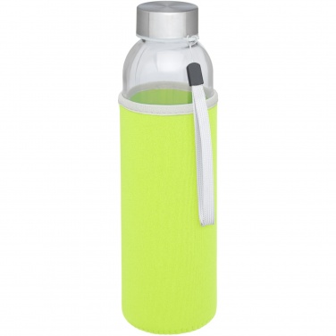 Logo trade promotional gifts image of: Bodhi 500 ml glass water bottle