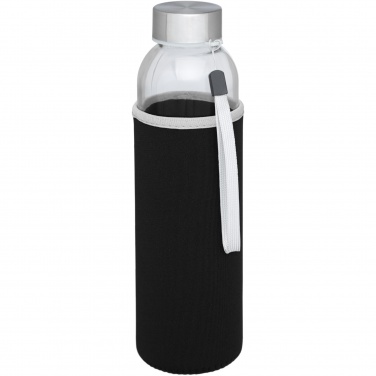 Logo trade promotional products image of: Bodhi 500 ml glass water bottle