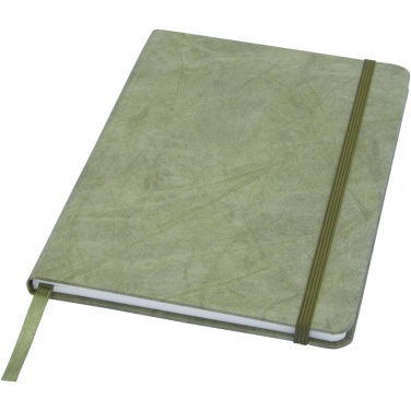 Logo trade promotional items picture of: Breccia A5 stone paper notebook