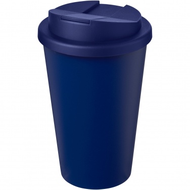 Logo trade promotional merchandise photo of: Americano® Eco 350 ml recycled tumbler with spill-proof lid