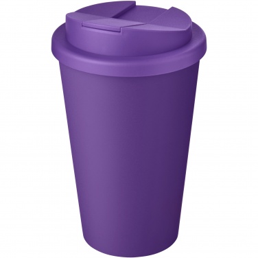 Logo trade corporate gift photo of: Americano® Eco 350 ml recycled tumbler with spill-proof lid