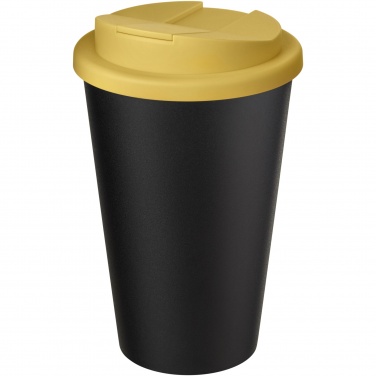 Logo trade promotional item photo of: Americano® Eco 350 ml recycled tumbler with spill-proof lid