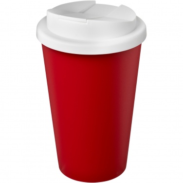 Logo trade promotional gift photo of: Americano® Eco 350 ml recycled tumbler with spill-proof lid