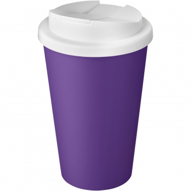 Logo trade promotional products picture of: Americano® Eco 350 ml recycled tumbler with spill-proof lid