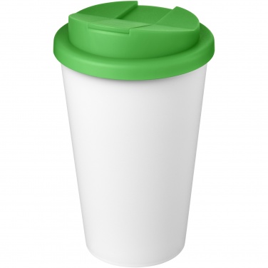 Logo trade promotional giveaways image of: Americano® Eco 350 ml recycled tumbler with spill-proof lid