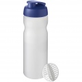 Baseline Plus 650 ml shaker bottle, Blue / Frosted clear