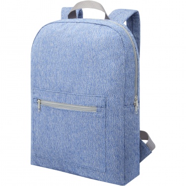 Logotrade promotional gift picture of: Pheebs 450 g/m² recycled cotton and polyester backpack 10L