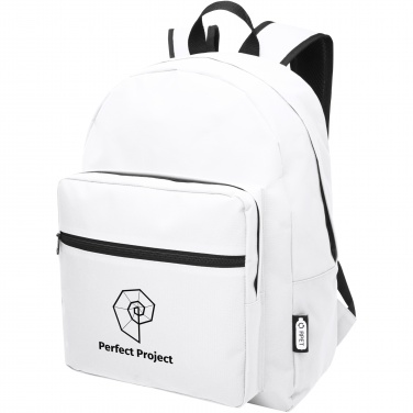 Logo trade promotional merchandise picture of: Retrend GRS RPET backpack 16L