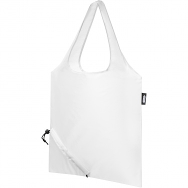 Logo trade advertising products image of: Sabia RPET foldable tote bag 7L