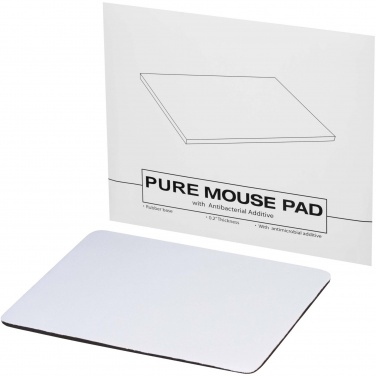 Logo trade promotional gifts image of: Pure mouse pad with antibacterial additive