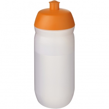 Logo trade corporate gifts picture of: HydroFlex™ Clear 500 ml squeezy sport bottle