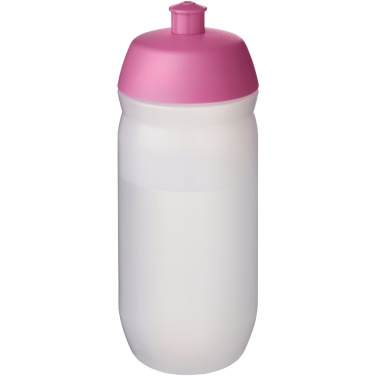 Logo trade advertising products image of: HydroFlex™ Clear 500 ml squeezy sport bottle