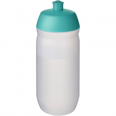 Logotrade promotional giveaway image of: HydroFlex™ Clear 500 ml squeezy sport bottle