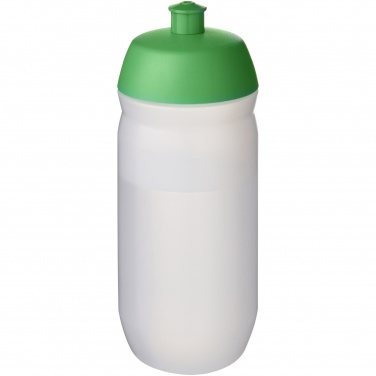 Logotrade promotional giveaway image of: HydroFlex™ Clear 500 ml squeezy sport bottle