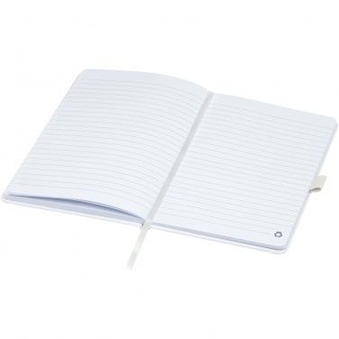 Logotrade corporate gift image of: Honua A5 recycled paper notebook with recycled PET cover