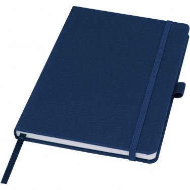 Logo trade promotional products picture of: Honua A5 recycled paper notebook with recycled PET cover