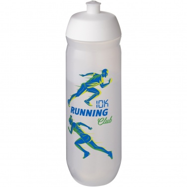 Logotrade corporate gift image of: HydroFlex™ Clear 750 ml squeezy sport bottle